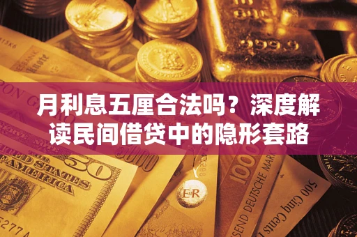 北京月利息五厘合法吗？深度解读民间借贷中的隐形套路