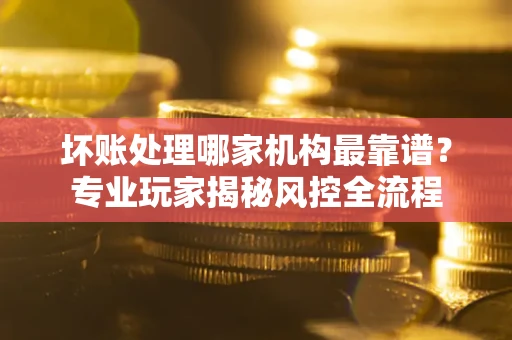 北京坏账处理哪家机构最靠谱？专业玩家揭秘风控全流程