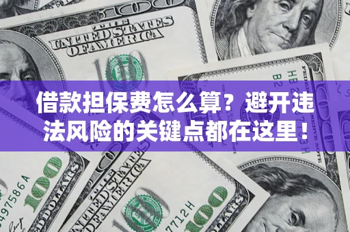 北京借款担保费怎么算？避开违法风险的关键点都在这里！