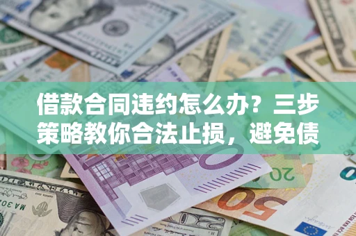 北京借款合同违约怎么办？三步策略教你合法止损，避免债务危机升级